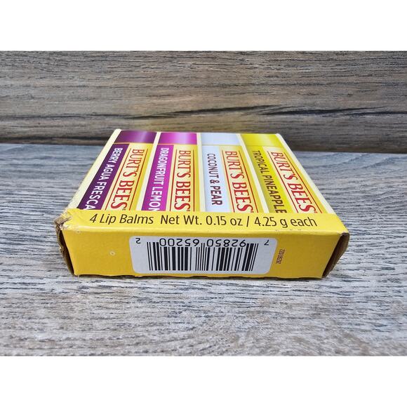 Burts Bees Tropical Assortment Lip Balm, 0.6 OZ - Picture 4 of 4